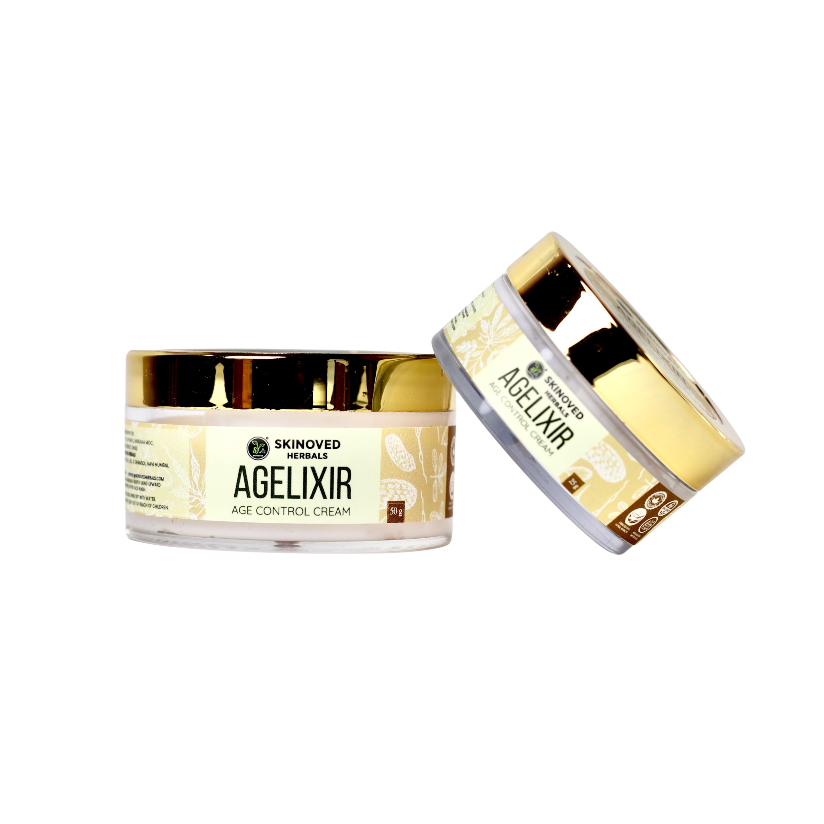 Agelixir Age Control Cream with Tulsi, Orange Peel & Proteins – Deep Hydration & Skin Repair