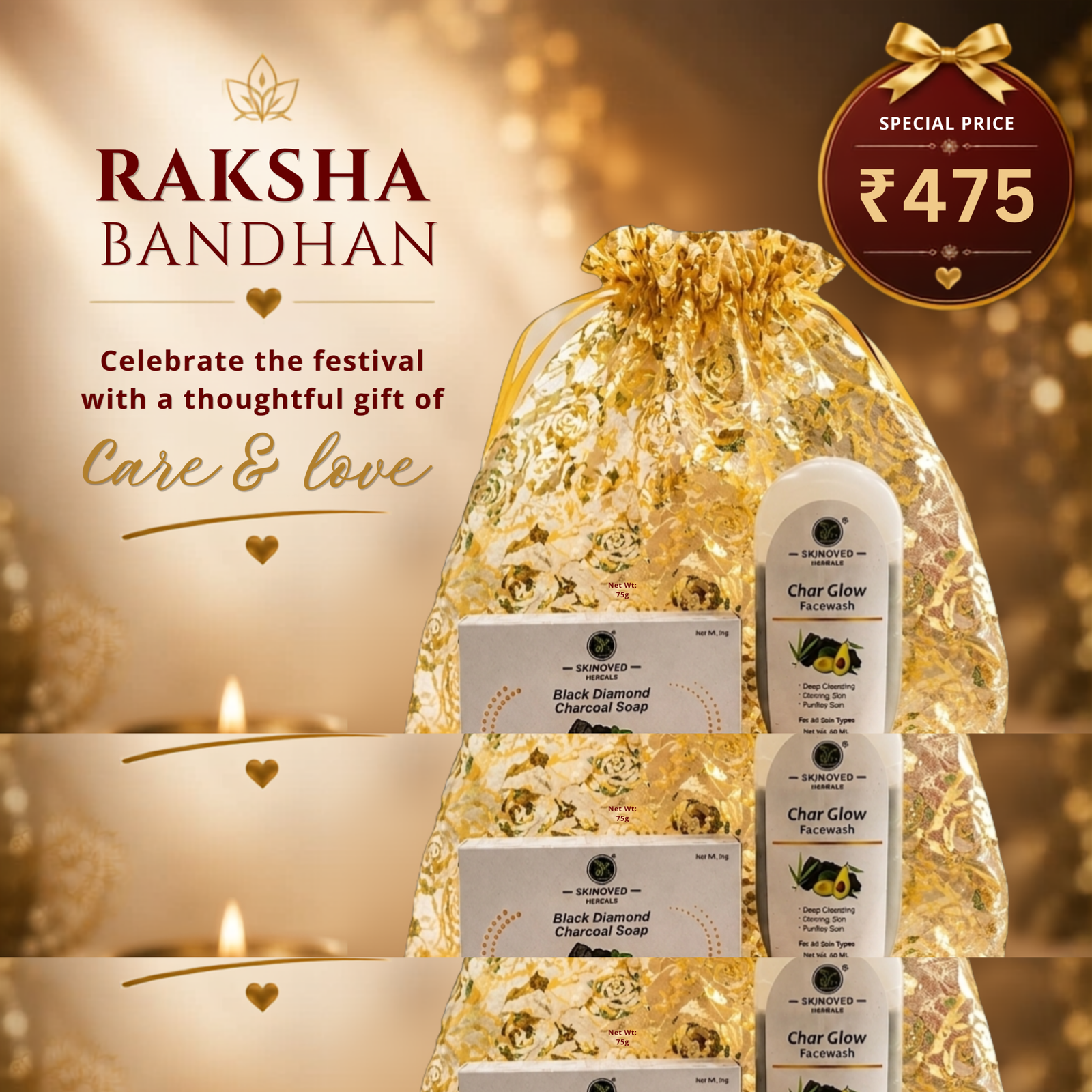 Raksha Bandhan Glow & Care Skincare Gift Set